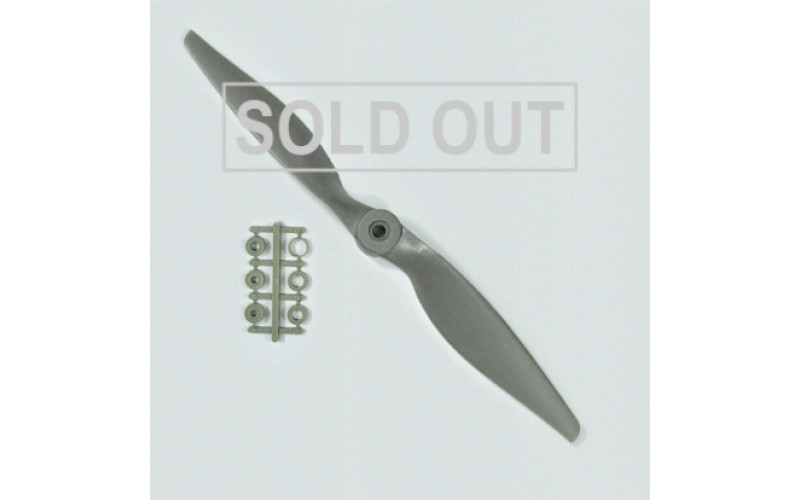 High Quality Grey Plastic APC 10x7 CCW Propeller Blade for RC Airplane Plane Fixed-Wing Parts